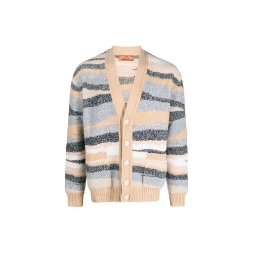 MISSONI Zigzag-jacquard Wool Cardigan