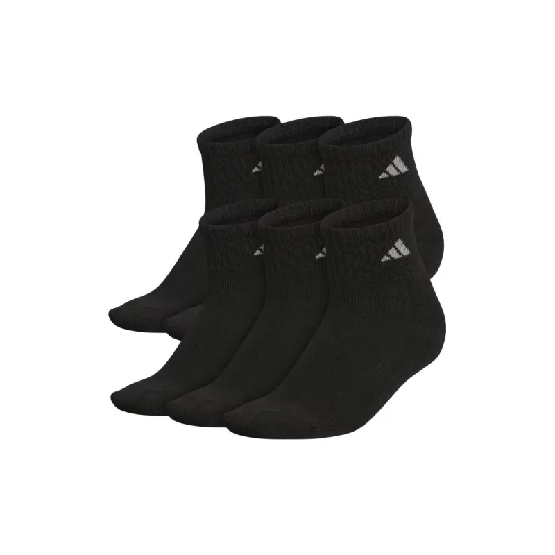 Adidas Free Shipping With AdiClub Athletic Cushioned Quarter Socks 6 Pairs-0