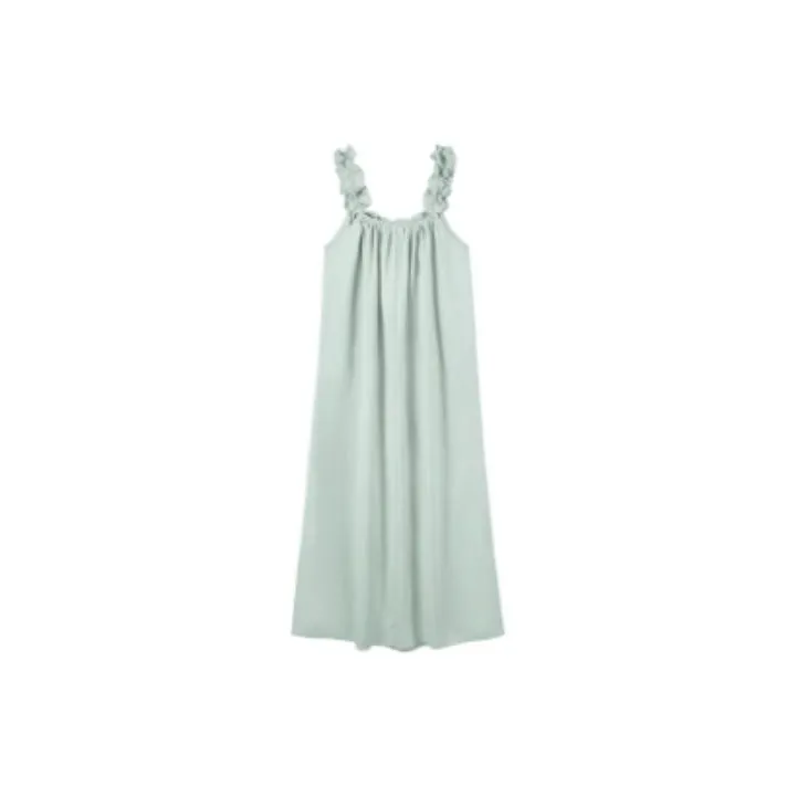 Migu Sleeveless Dresses Women's Green-1