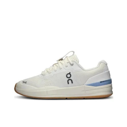 On The Roger Pro Tennis Shoes Men Low-Top White/Blue