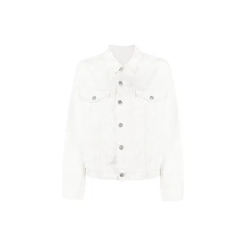 MM6 Maison Margiela Cut-Out Detailed Denim Jacket