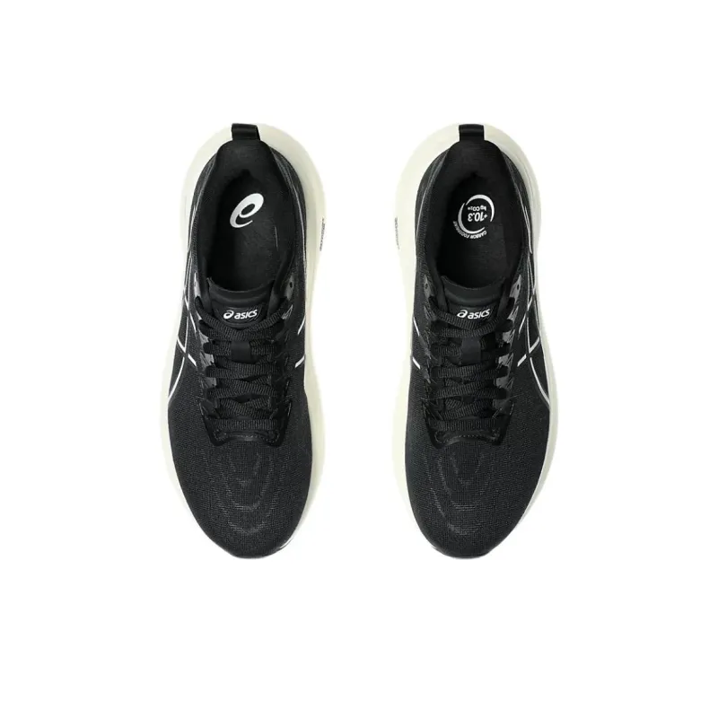 Asics Anti Slip Wear Resistant Low Top Running Shoes Women's Black-2