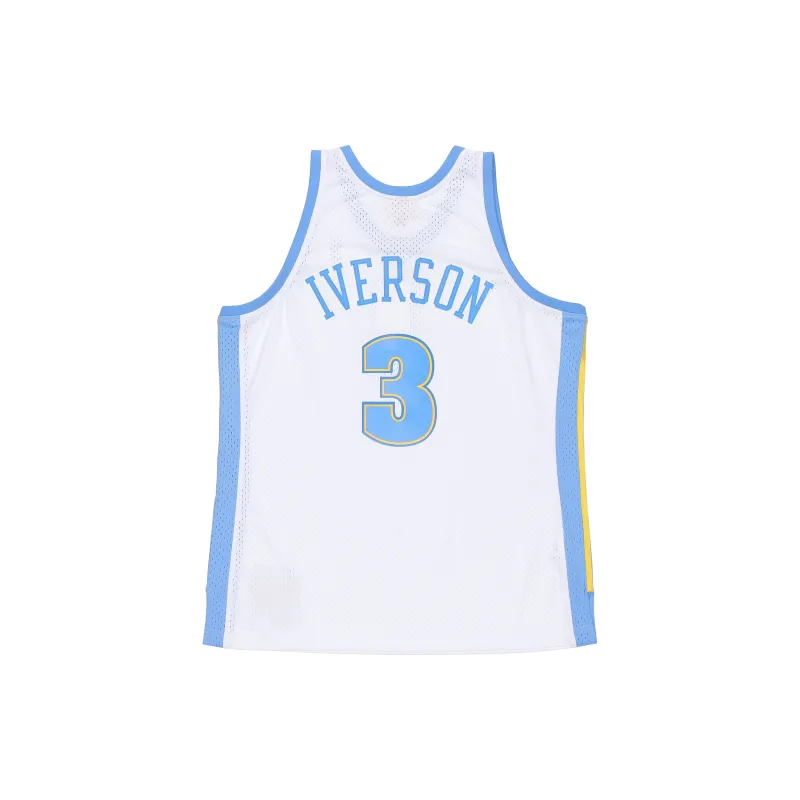 Mitchell Ness Basketball Jerseys Unisex White-1