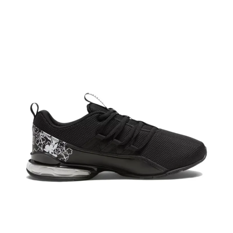 PUMA Riaze Prowl Anti Slip Wear Resistant Low Top Running Shoes Women's Black White-1