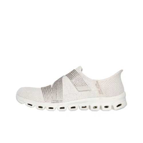 Skechers Slip Ins Anti Slip Wear Resistant Low Top Casual Shoes Women's Beige