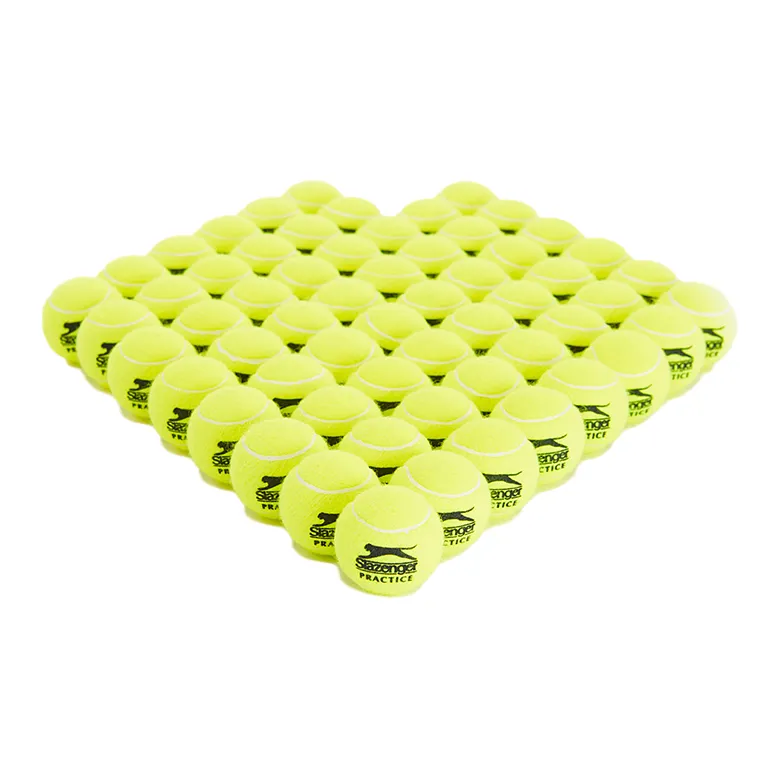 Slazenger PRACTICE Tennis Balls Felt Training Ball Training Yellow-3
