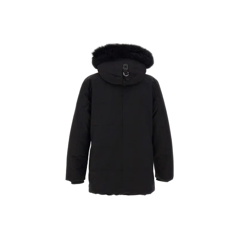 MACKAGE Edward Faux Fur Trim Hooded Padded Jacket-1