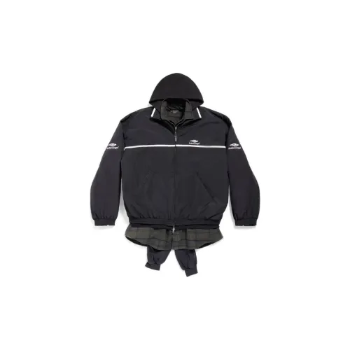 Balenciaga Jackets Unisex Black