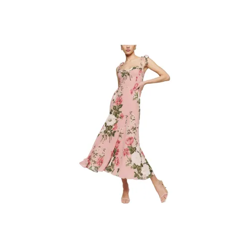 Reformation Slip Dresses Women's Rose Garden/Rose Garden Color