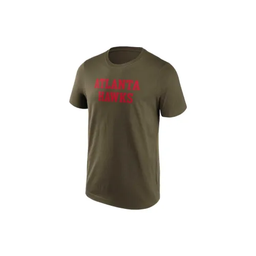 NBA Atlanta Hawks T-Shirts Men Olive Green