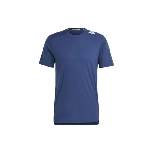 Adidas D4T T-Shirts Men Dark Blue