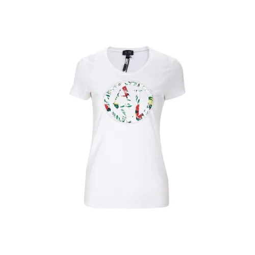 ARMANI JEANS T-Shirts Women's White