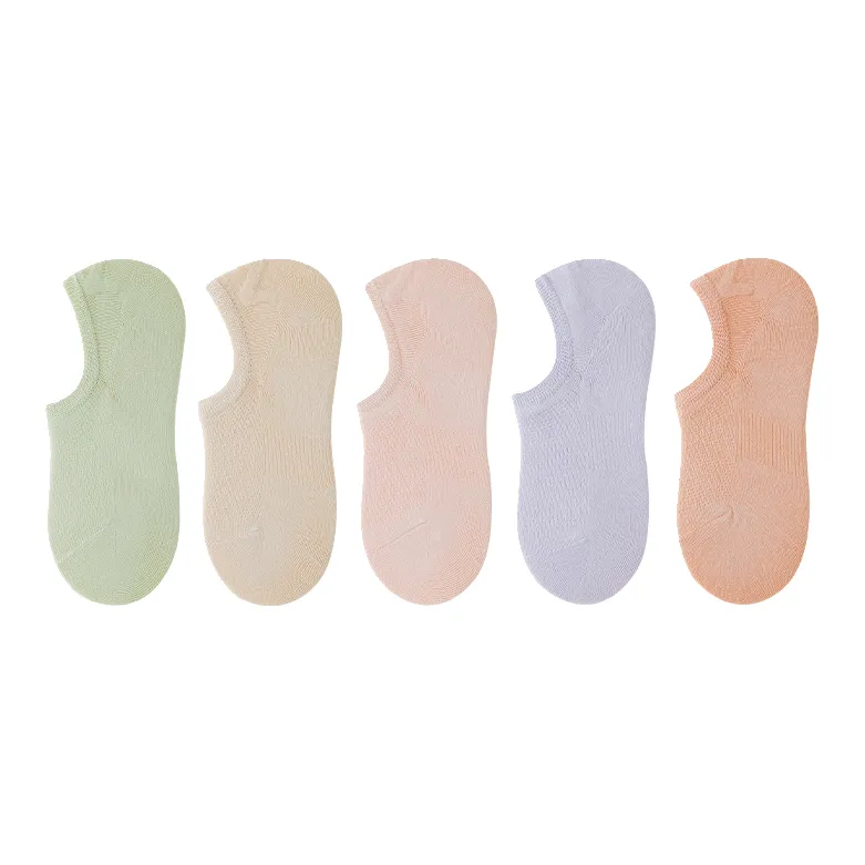 Lan Miao No Show Socks Women's 5 Pack-8
