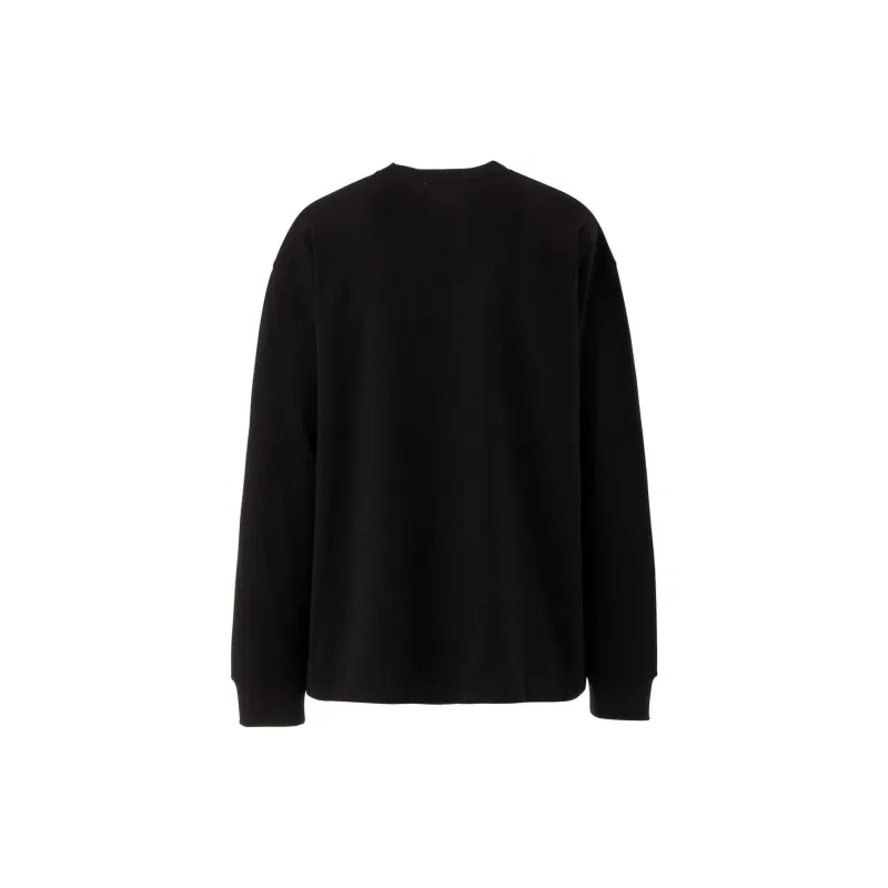 Onitsuka Tiger LS TEE T Shirt Unisex Black-1