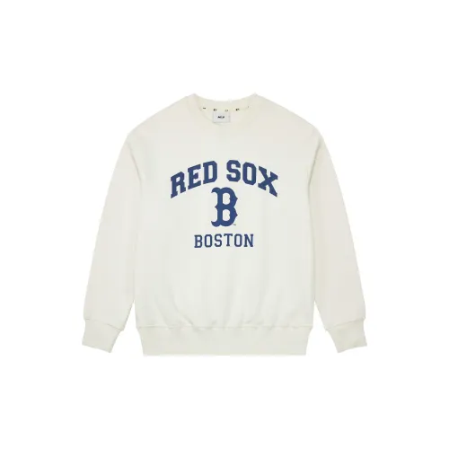 MLB College Style Series Sweatshirts Unisex Deep Cream