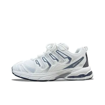 MQGAll Anti-Slip And Wear-Resistant Breathable Low-Top Running Shoes Unisex White