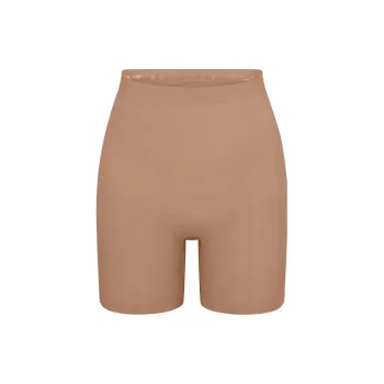 SKIMS SEAMLESS SCULPT MID THIGH SHORT Underpants Women's Sienna/Sheanna
