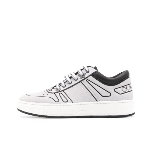 Jimmy Choo Hawaii Low-Top Skateboard Shoes Women's Silver