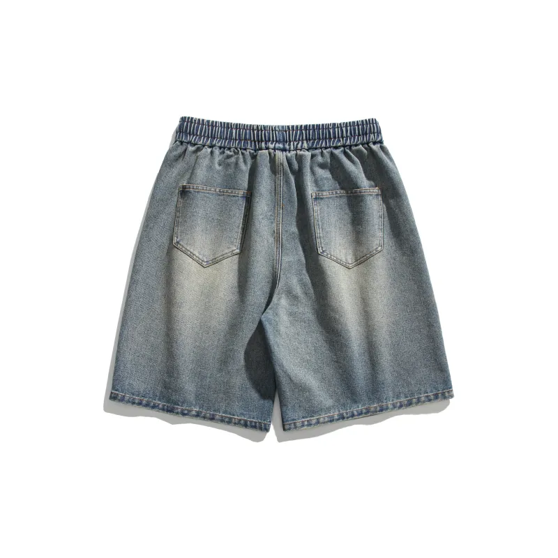 TYPERIGHTER Denim Shorts Unisex-1
