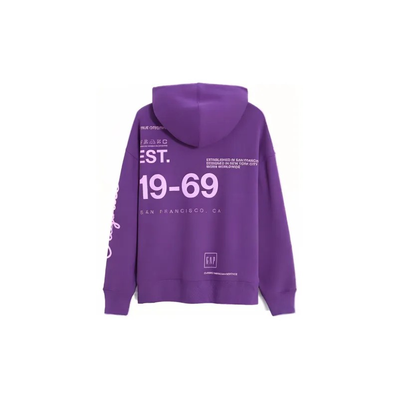 GAP Sweatshirts Men Purple-1
