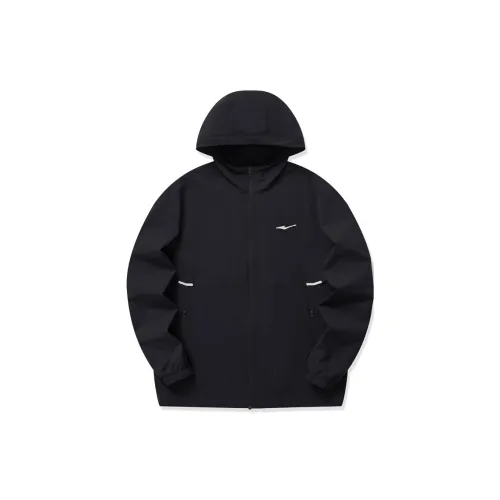 Erke Jackets Unisex Jet Black