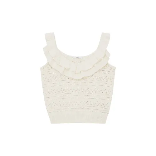 D'zzit Tank Tops Women's Off White