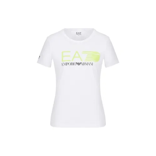 EMPORIO ARMANI EA7 T-Shirts Women's White