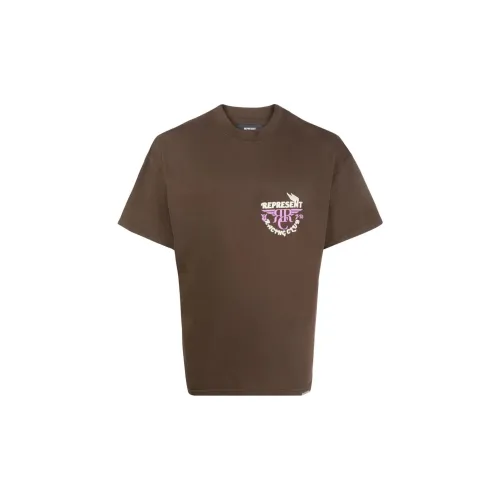 REPRESENT T-Shirts Men Brown