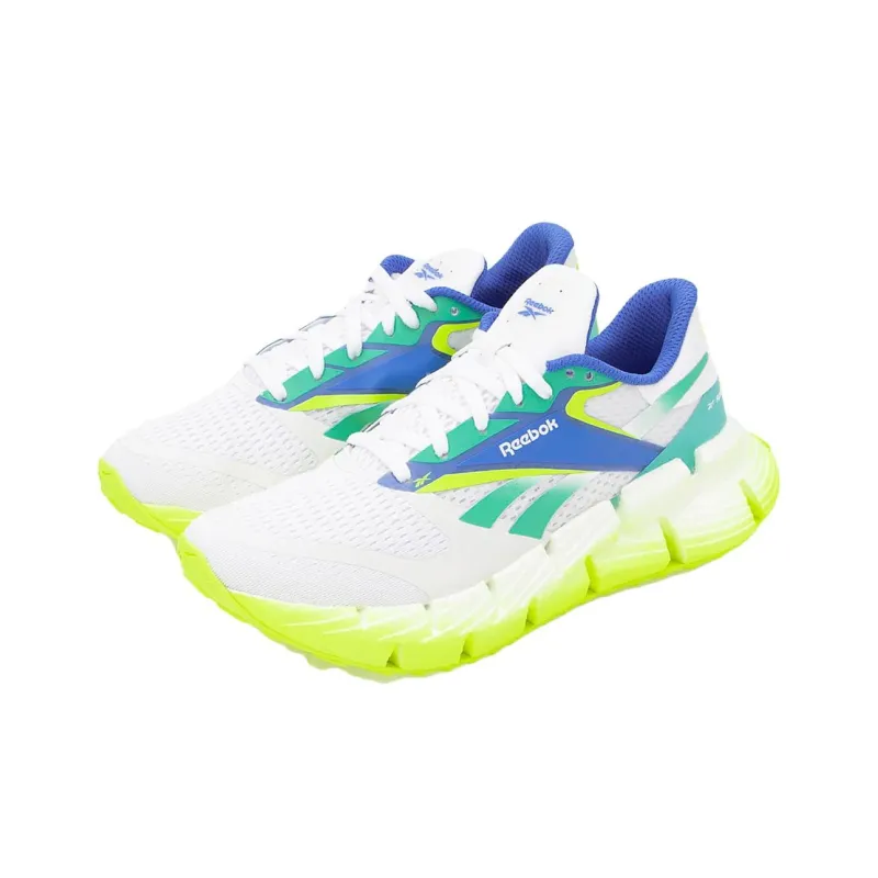 Reebok Women's FloatZig 1 'White Unleashed Green Lime' Women's-2