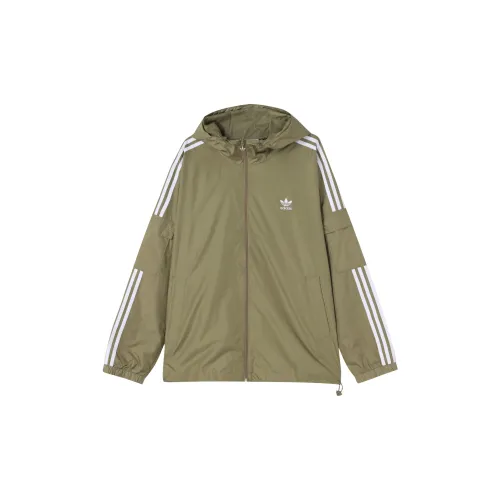 Adidas Originals 3-Stripe Jackets Men Army Green