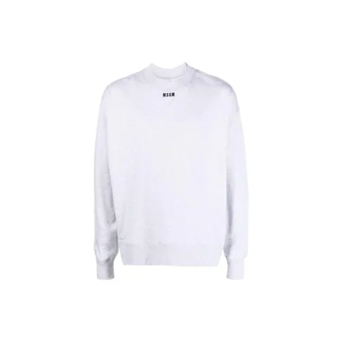 MSGM Sweatshirts Unisex Gray