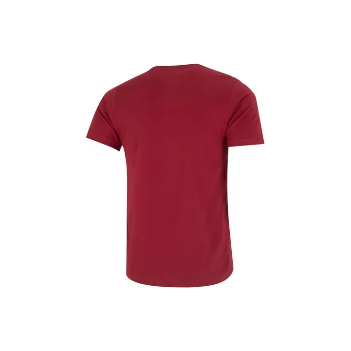 Adidas T Shirts Men Burgundy-1