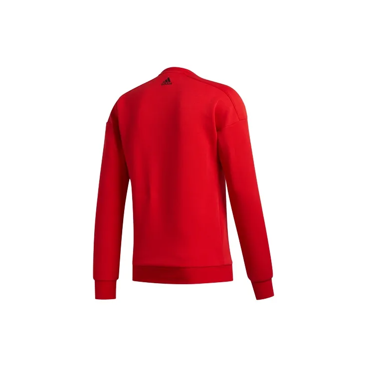 Adidas Sweatshirts Men Light Scarlet-1