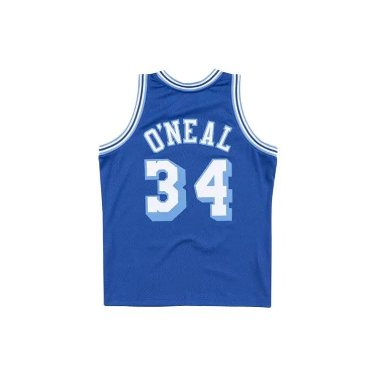 Mitchell & Ness 'Los Angeles Lakers Alternate 1996 97 Shaquille O'Neal' Swingman Jersey-1