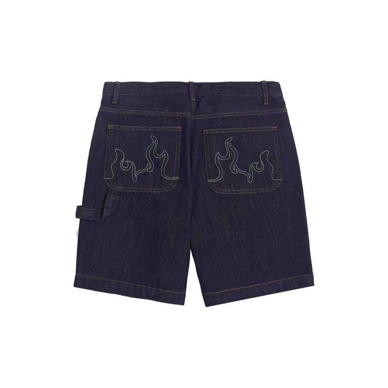 BURNIN Denim Shorts Unisex-6