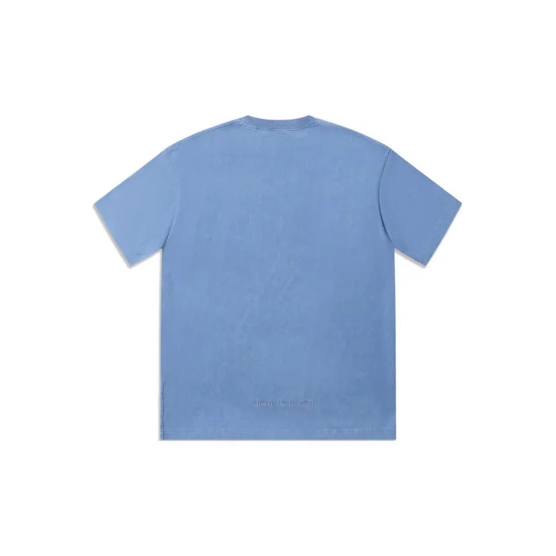 LiNing Vital Series T Shirt Unisex Blue Butterfly Wing-1