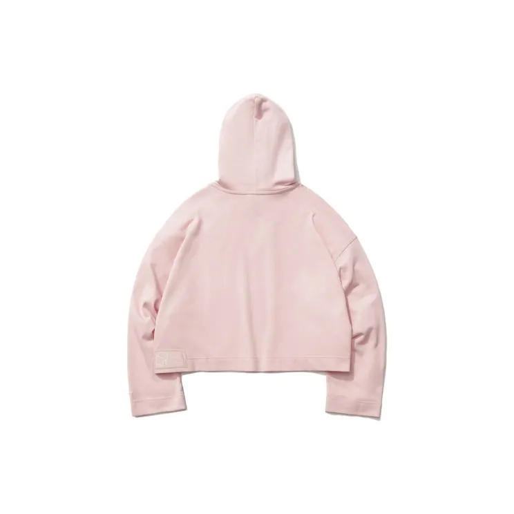LiNing Sports Fashion Collection Sweatshirt Women's Light Aqua Pink-1