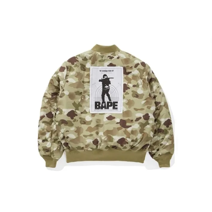 Alpha Industries X A BATHING APE Jackets Men Camouflage Army Olive-3