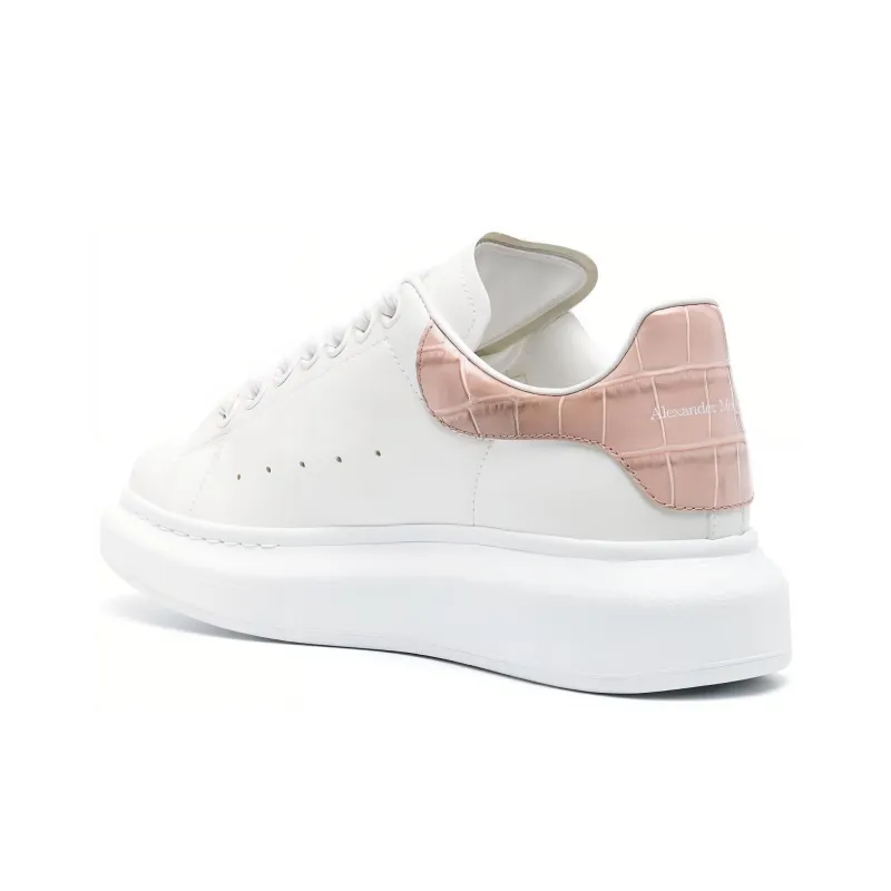 Alexander McQueen Almond-Toe Lace-Up Sneakers Women's-2
