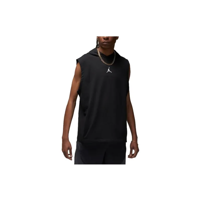 Jordan Dri-FIT Sport Men's Knitted Sleeveless Hoodie Black-2
