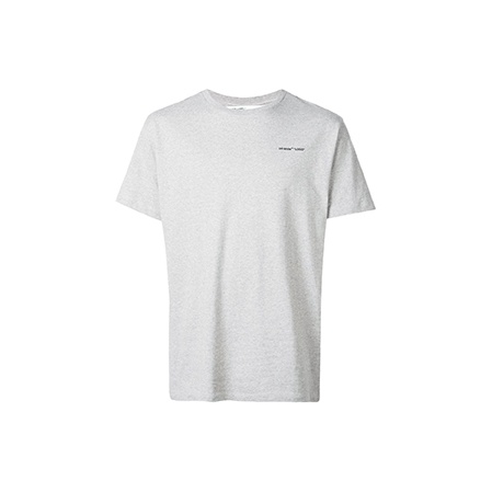 OFF WHITE Logo Slim Tee POIZON