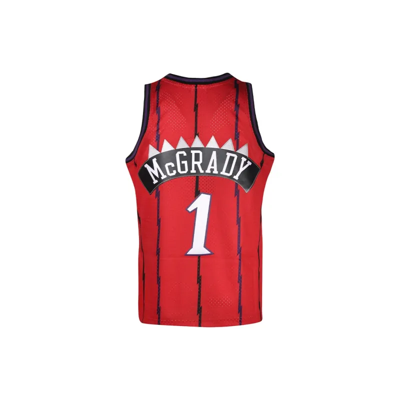 Mitchell & Ness Basketball Jerseys Unisex Red-3