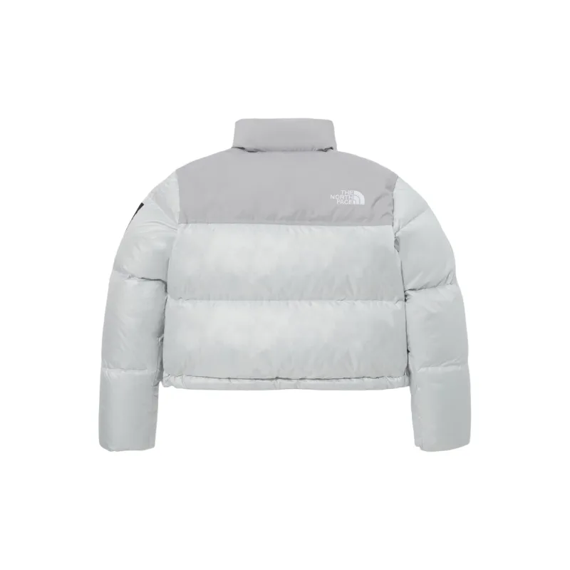 THE NORTH FACE W'S Novelty Nuptse Rds Down Jacket Gray Korea Version-1