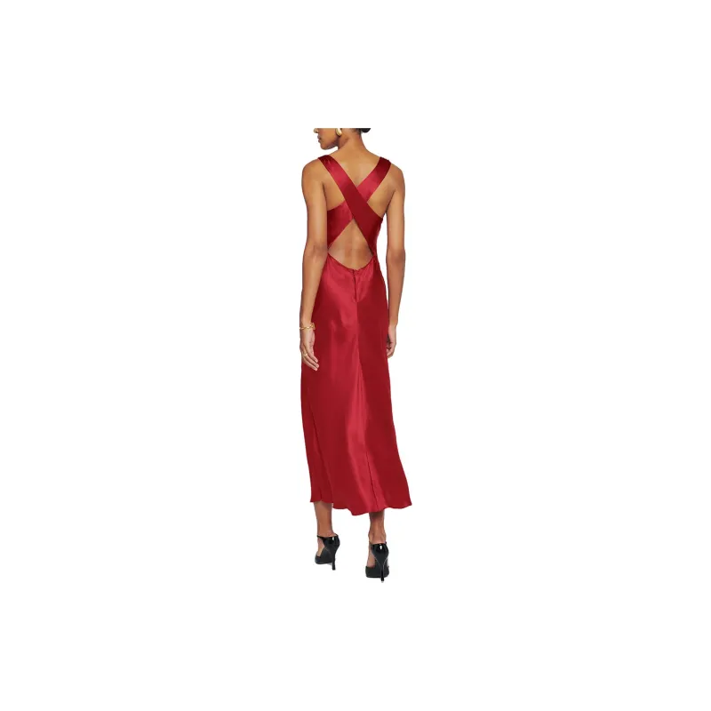 Reformation Sleeveless Dresses Women's Red-1