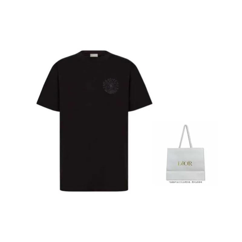 DIOR FW22 Regular T Shirt Men's Black-2