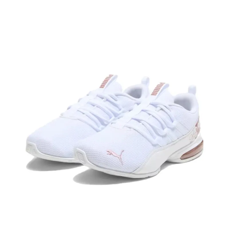 PUMA Riaze Prowl Slip Resistant Low Top Casual Running Shoes Women's White-2