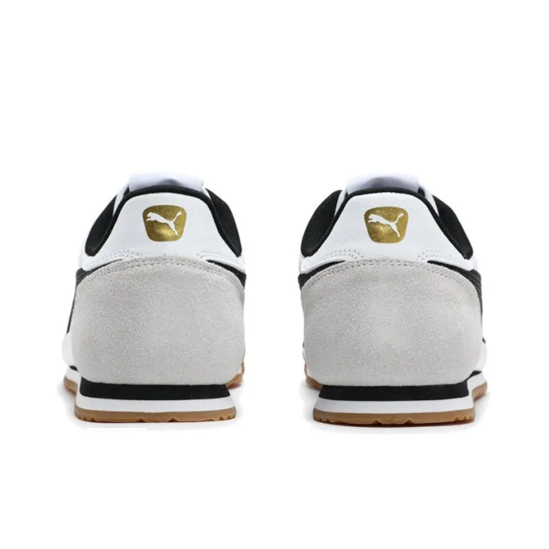 PUMA Turino Anti Slip Wear Resistant Low Top Casual Shoes Unisex White Black-3