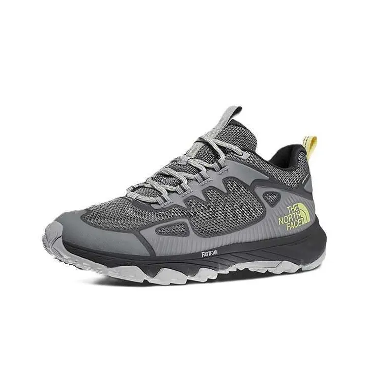 THE NORTH FACE Abrasion Resistant Slip Resistant Low Top Hiking Shoes Women's Gray-0