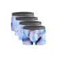 Dazzling Color Block, Blue, Dazzling Color Bubble, Brown (4-3)