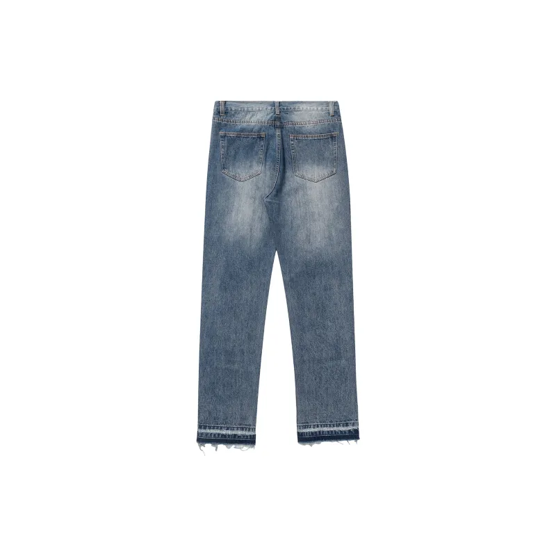 FEAROM Jeans Unisex Vintage Blue-5